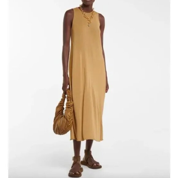 Vince Dresses & Skirts - VINCE Shirred Tank Maxi Dress in Pale Walnut